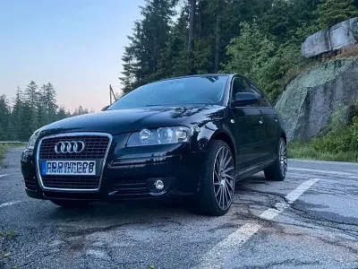 Brugt Audi A3 Ambition 105 HK (77 kW) 2004 Sort Hatchback