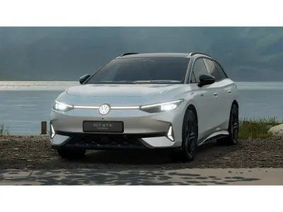 Neu VW ID.7 GTX 250 kW (340 PS) 2026 Gletscherweiß metallic / schwa Kombi