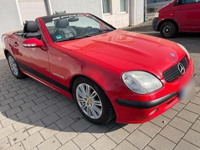 Usata Mercedes SLK200 163 CV (119 kW) 2001 Rosso Cabrio