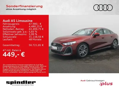 Gebraucht Audi A5 S-Line 204 PS (150 kW) 2025 Grenadinerot metallic Limousine