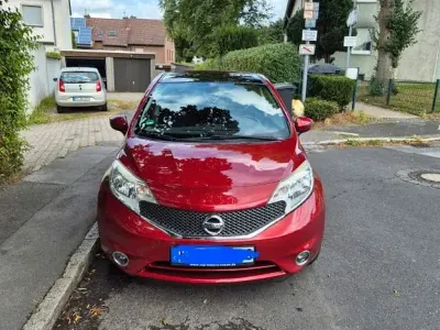 Gebraucht Nissan Note S 98 PS (72 kW) 2014 Rot Kleinwagen
