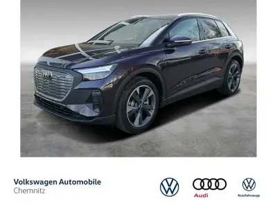 Gebraucht Audi Q4 e-tron Basis 150 kW (204 PS) 2023 J6 auroraviolett metallic SUV