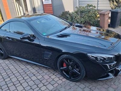 Begagnad Mercedes SL400 AMG 367 HK (269 kW) 2016 Svart Cab