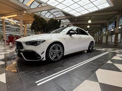 Gebraucht Mercedes CLA45 AMG AMG 387 PS (284 kW) 2021 Weiß Coupé