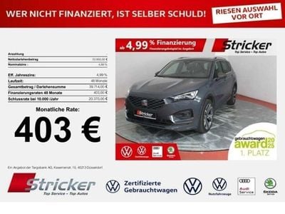 Gebraucht Seat Tarraco FR 245 PS (180 kW) 2023 Delfin grau metallic (metallic) SUV