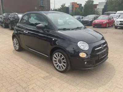 Gebraucht Fiat 500S S 69 PS (50 kW) 2015 Colore esterno (vesuvio schwar Kleinwagen
