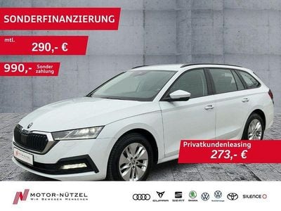 Gebraucht Skoda Octavia Ambition 150 PS (110 kW) 2022 Moonweiß perleffekt Kombi