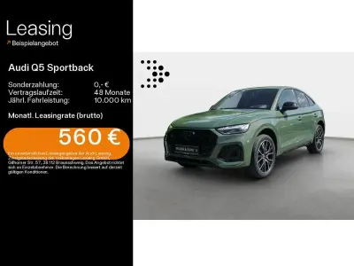 Gebraucht Audi Q5 Sportback S-Line 204 PS (150 kW) 2023 Distriktgrün metallic SUV