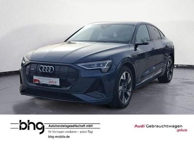 Gebraucht Audi e-tron Sportback S-Line 300 kW (408 PS) 2022 Blau SUV