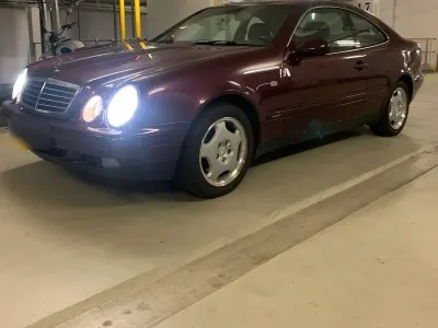 Gebraucht Mercedes CLK320 Elegance 218 PS (160 kW) 1998 Rot Coupé