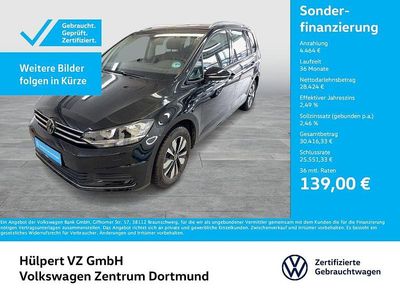 Gebraucht VW Touran Goal 150 PS (110 kW) 2025 Schwarz Van / Kleinbus
