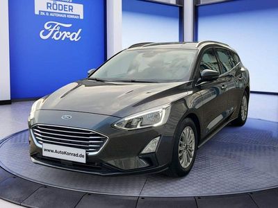 Magneticgrau metallic Gebraucht 2018 Ford Focus Titanium Kombi | 15.490 € (Guter Preis)