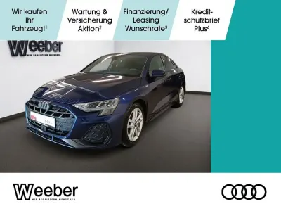 Second-hand Audi A3 S-Line 150 CP (110 kW) 2025 Albastru Berlinǎ