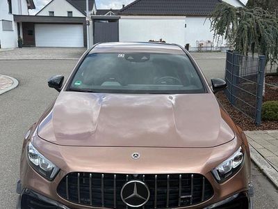 Second-hand Mercedes A45 AMG Advanced Plus 387 CP (284 kW) 2022 Maro Berlinǎ