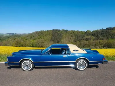 Gebraucht Lincoln Continental 225 PS (165 kW) 1976 Blau Coupé
