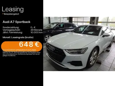 Gebraucht Audi A7 S-Line 299 PS (219 kW) 2023 Gletscherweiß metallic Limousine