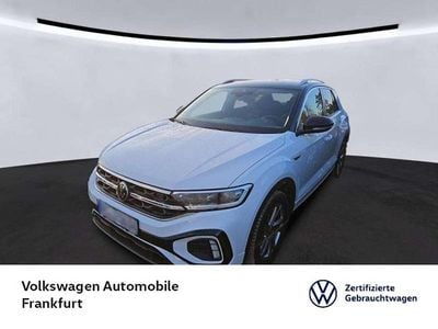 Gebraucht VW T-Roc R-line 110 PS (80 kW) 2023 Pure white/schwarz SUV