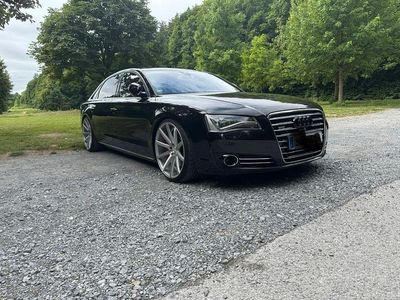 Second-hand Audi A8L 351 CP (258 kW) 2012 Negru Berlinǎ