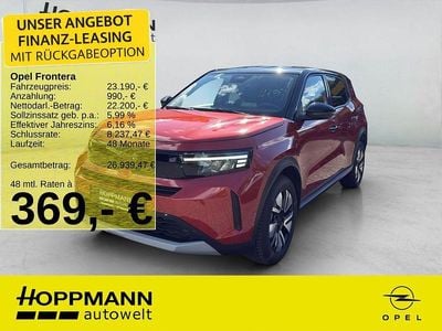 Gebraucht Opel Frontera GS Line 83 kW (113 PS) 2024 Kanyon orange (metallic) SUV