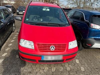Gebraucht VW Sharan 116 PS (85 kW) 2003 Rot Van / Kleinbus