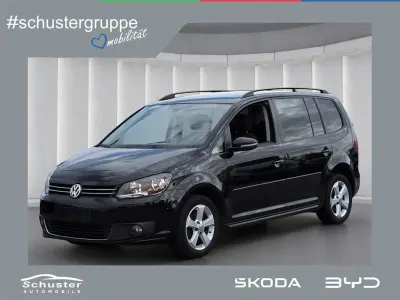 Gebraucht VW Touran Comfortline 140 PS (102 kW) 2012 Schwarz Van / Kleinbus