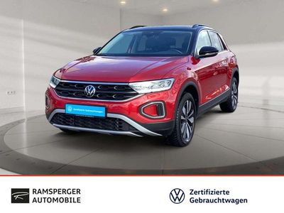 Gebraucht VW T-Roc Goal 150 PS (110 kW) 2024 Rot (kings red metallic/schwarz) SUV