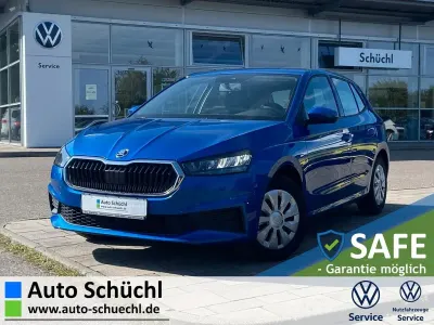 Gebraucht Skoda Fabia 80 PS (58 kW) 2022 Blau Kleinwagen
