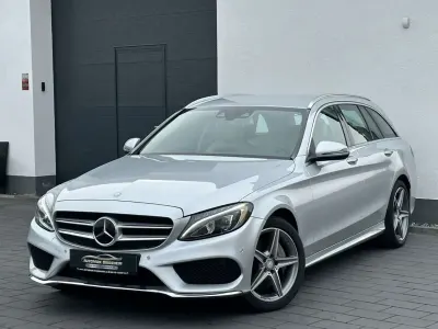 Gebraucht Mercedes C300 AMG line 250 PS (183 kW) 2016 Silber Kombi