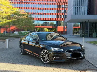 Brugt Audi A5 Sport 190 HK (139 kW) 2018 Sort Coupe