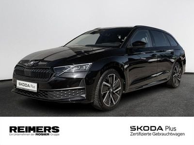 Brugt Skoda Octavia SportLine 150 HK (110 kW) 2025 Sort Stationcar