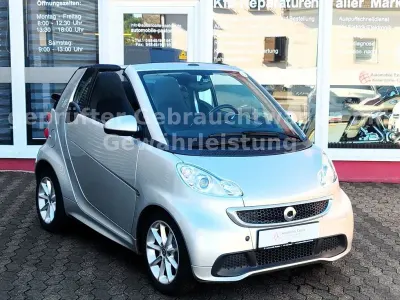 Begagnad Smart ForTwo Cabrio 71 HK (52 kW) 2014 Silver Cab