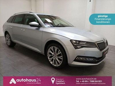 Second-hand Skoda Superb Style 150 CP (110 kW) 2022 Argintiu Break