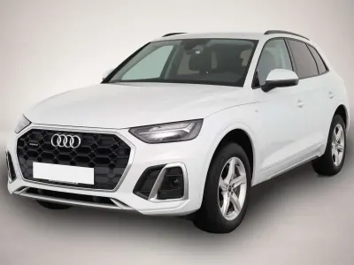 Gebraucht Audi Q5 S-Line 204 PS (150 kW) 2023 Gletscherweiß metallic SUV