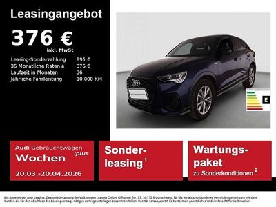 Gebraucht Audi Q3 Sportback S-Line 150 PS (110 kW) 2025 Navarrablau metallic SUV