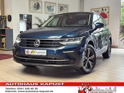Gebraucht VW Tiguan 150 PS (110 kW) 2021 Blau SUV
