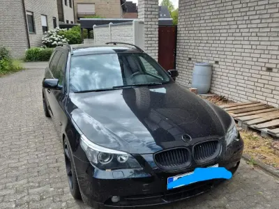 Usata BMW 525 190 CV (139 kW) 2004 Nero Station wagon