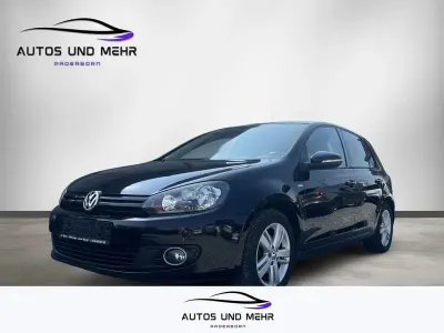Gebraucht VW Golf VII Match 105 PS (77 kW) 2012 Schwarz Limousine