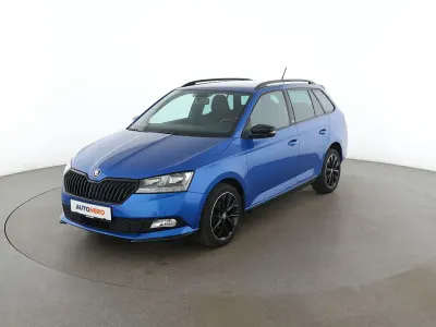 Gebraucht Skoda Fabia Monte Carlo 95 PS (69 kW) 2020 Blau Kleinwagen
