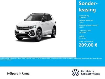 Second-hand VW T-Roc R-line 150 CP (110 kW) 2024 Alb SUV
