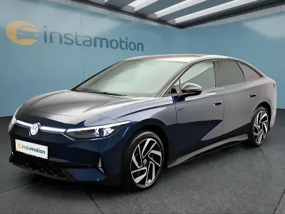 Brugt VW ID.7 GTX 250 kW (340 HK) 2025 Blå Sedan