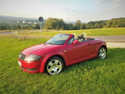 Gebraucht Audi TT Roadster 180 PS (132 kW) 2002 Rot Cabrio