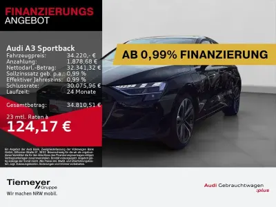 Gebraucht Audi A3 Sport 204 PS (150 kW) 2025 Schwarz Limousine
