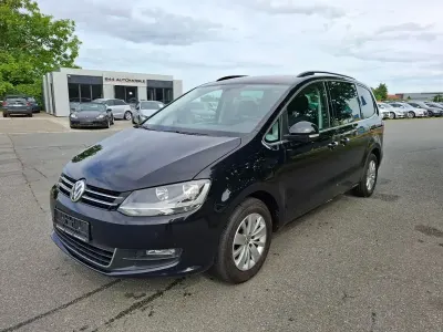 Gebraucht VW Sharan Comfortline 150 PS (110 kW) 2018 Deep black Van / Kleinbus