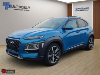 gebraucht Hyundai Kona 1.0 T-GDi Premium Navi. + Sitzpaket + Glasd