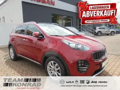 Gebraucht Kia Sportage GT-Line 177 PS (130 kW) 2016 Rot SUV