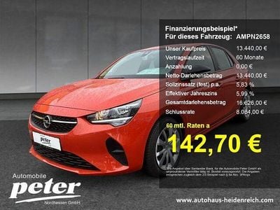 Gebraucht Opel Corsa-e Edition 100 kW (136 PS) 2021 Orange Kleinwagen