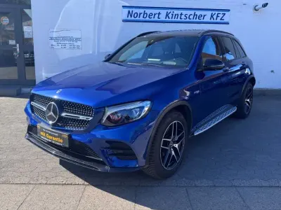Second-hand Mercedes GLC43 AMG AMG 367 CP (269 kW) 2019 Albastru SUV