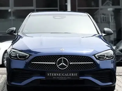 Gebraucht Mercedes C300 AMG line 279 PS (205 kW) 2021 Spektralblau  metalliclack Limousine