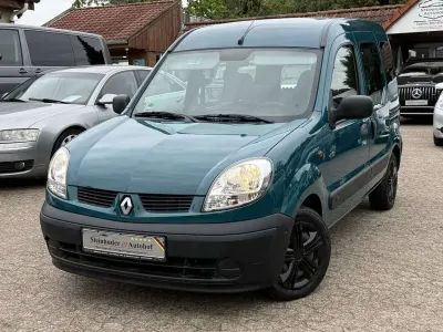 Gebraucht Renault Kangoo Privilege 75 PS (55 kW) 2004 Grün Van / Kleinbus