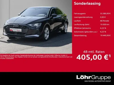 Second-hand Audi A3 Advanced Plus 150 CP (110 kW) 2025 Negru Berlinǎ